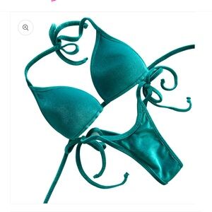 Toxic Angelz Velvet Bikini Posing Suit